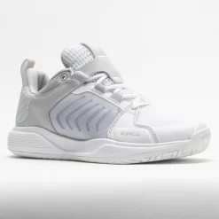 K-Swiss Ultrashot Team Women's White/Lunar Rock/Silver -Next stop, Sports. 116659 5