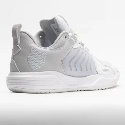 K-Swiss Ultrashot Team Women's White/Lunar Rock/Silver -Next stop, Sports. 116659 6