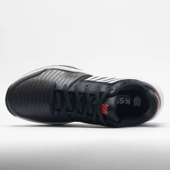 K-Swiss Court Express Men's Jet Black/White/Spicy Orange -Next stop, Sports. 116677 2