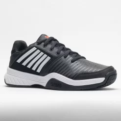 K-Swiss Court Express Men's Jet Black/White/Spicy Orange -Next stop, Sports. 116677 5