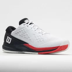 Wilson Rush Pro Ace Men's White/Black/Poppy Red 10 Wilson Rush Pro Ace Men's White/Black/Poppy Red -Next stop, Sports. 116759 5