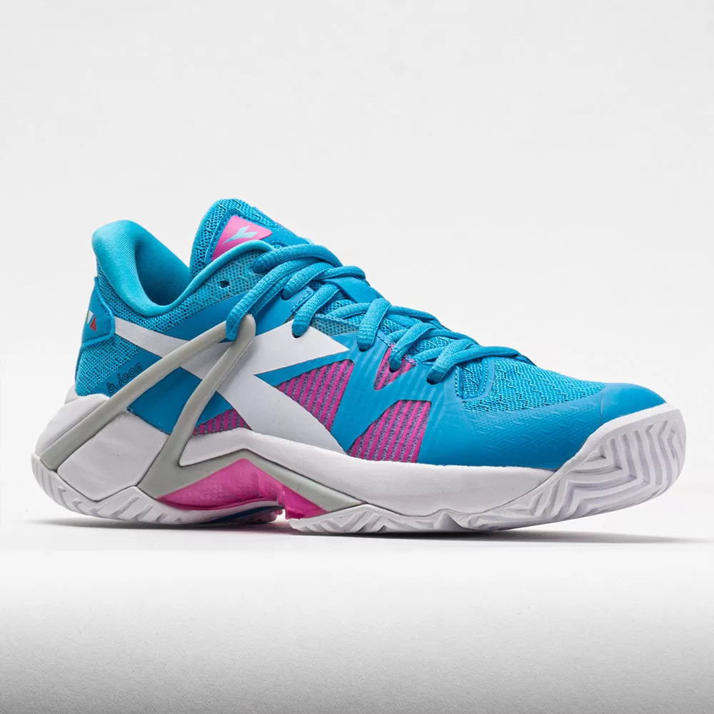 Diadora B.Icon AG Women's Aquarius/White/Rhodamine Red 5 Diadora B.Icon AG Women's Aquarius/White/Rhodamine Red - Image 5