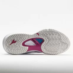 Diadora Speed Blushield Fly 3+ AG Women's White/Aquarius/ Rhodamine 9 Diadora Speed Blushield Fly 3+ AG Women's White/Aquarius/ Rhodamine -Next stop, Sports. 116846 4