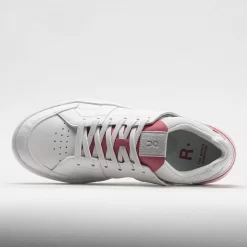 On Running On The Roger Clubhouse Women's White/Rosewood -Next stop, Sports. 116860 2