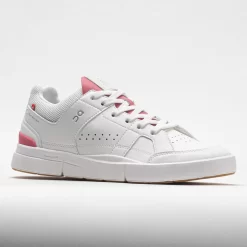 On Running On The Roger Clubhouse Women's White/Rosewood -Next stop, Sports. 116860 5