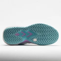 K-Swiss Ultrashot 3 Women's Brilliant White/Angel Blue/Sheer Lilac -Next stop, Sports. 116899 4