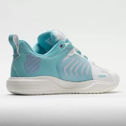 K-Swiss Ultrashot Team Women's Brilliant White/Angel Blue/Sheer Lilac -Next stop, Sports. 116903 6