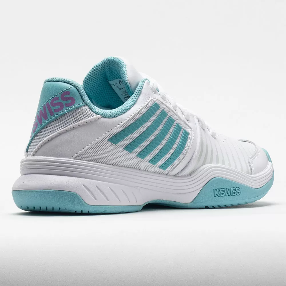 K-Swiss Court Express Women's White/Angel Blue/Sheer Lilac 6 K-Swiss Court Express Women's White/Angel Blue/Sheer Lilac - Image 6