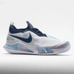 Nike React Vapor NXT Men's White/Midnight Navy/Glacier Ice 10 Nike React Vapor NXT Men's White/Midnight Navy/Glacier Ice -Next stop, Sports. 116978 5