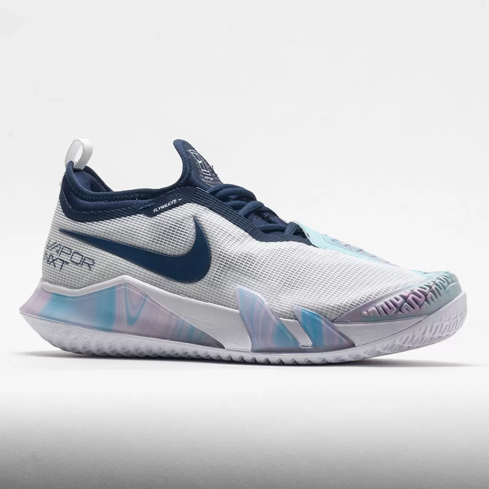 Nike React Vapor NXT Men's White/Midnight Navy/Glacier Ice 5 Nike React Vapor NXT Men's White/Midnight Navy/Glacier Ice - Image 5