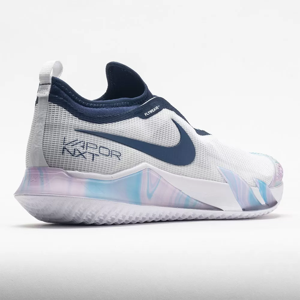Nike React Vapor NXT Men's White/Midnight Navy/Glacier Ice 6 Nike React Vapor NXT Men's White/Midnight Navy/Glacier Ice - Image 6
