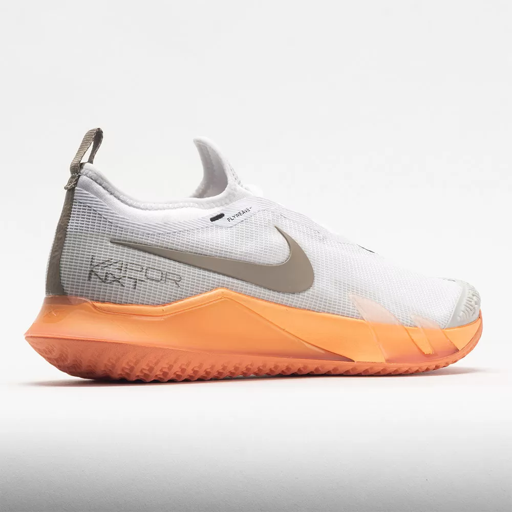 Nike React Vapor NXT Men's White/Khaki/Light Bone/Orange Trance 6 Nike React Vapor NXT Men's White/Khaki/Light Bone/Orange Trance - Image 6