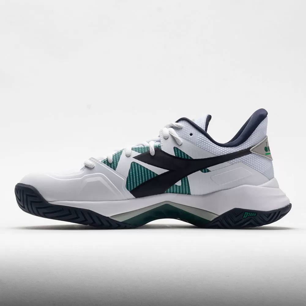 Diadora B.Icon 2 AG Men's White/Black/Blue Corsair 2 Diadora B.Icon 2 AG Men's White/Black/Blue Corsair - Image 2