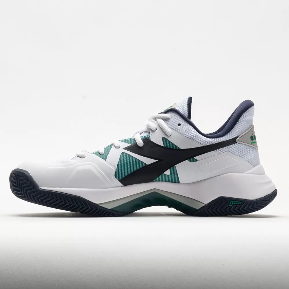 Diadora B.Icon 2 Clay Men's White/Black/Blue Corsair 2 Diadora B.Icon 2 Clay Men's White/Black/Blue Corsair - Image 2