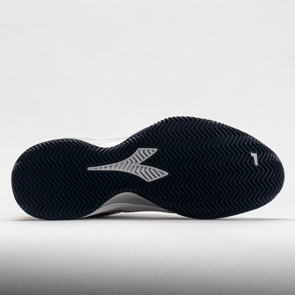 Diadora Blushield Torneo 2 Clay Men's White/Corsair/Fiery Red 4 Diadora Blushield Torneo 2 Clay Men's White/Corsair/Fiery Red - Image 4