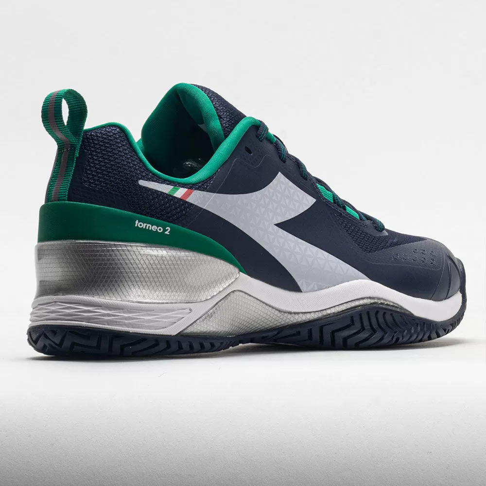 Diadora Blushield Torneo 2 AG Men's Blue Corsair/White 6 Diadora Blushield Torneo 2 AG Men's Blue Corsair/White - Image 6