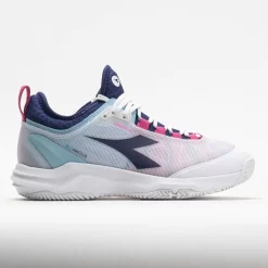 Diadora Speed Blushield Fly 4+ Clay Women's White/Blueprint/Pink
