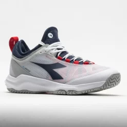 Diadora Blushield Fly 4+ Men's White/Blue Corsair/Fiery Red -Next stop, Sports. 117031 5