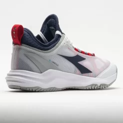 Diadora Blushield Fly 4+ Men's White/Blue Corsair/Fiery Red -Next stop, Sports. 117031 6