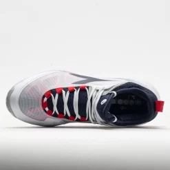 Diadora Speed Blushield Fly 4+ Clay Men's White/Blue Corsair/Fiery Red -Next stop, Sports. 117032 2