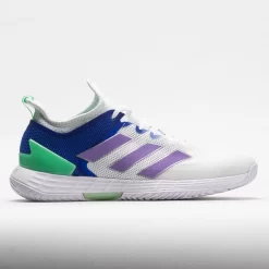 Adidas Adizero Ubersonic 4 Women's White/Violet Fusion/Silver Metallic