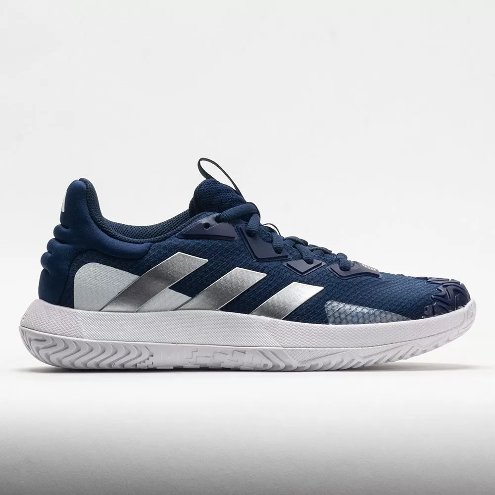 Adidas SoleMatch Control Men's Navy/Matte Silver/White 1 Adidas SoleMatch Control Men's Navy/Matte Silver/White