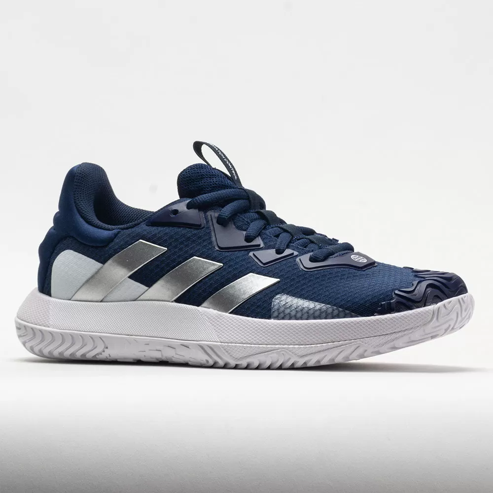 Adidas SoleMatch Control Men's Navy/Matte Silver/White 5 Adidas SoleMatch Control Men's Navy/Matte Silver/White - Image 5