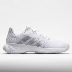 Adidas CourtJam Control Women's White/Silver Metallic/White