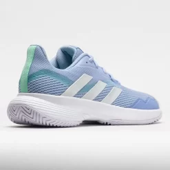 Adidas CourtJam Control Women's Blue Dawn/Metallic/White -Next stop, Sports. 117076 6