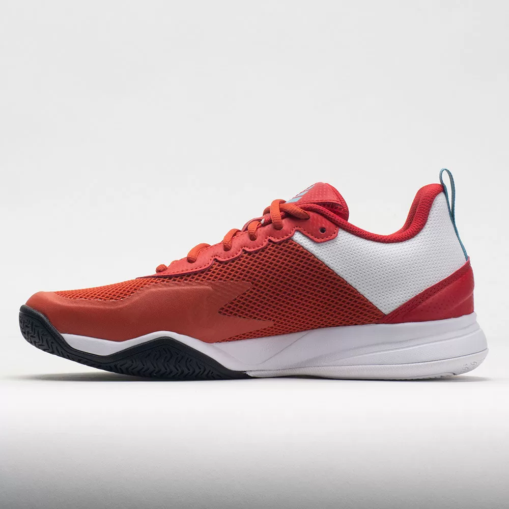 Adidas CourtFlash Speed Men's Preloved REd/White/Black 2 Adidas CourtFlash Speed Men's Preloved REd/White/Black - Image 2