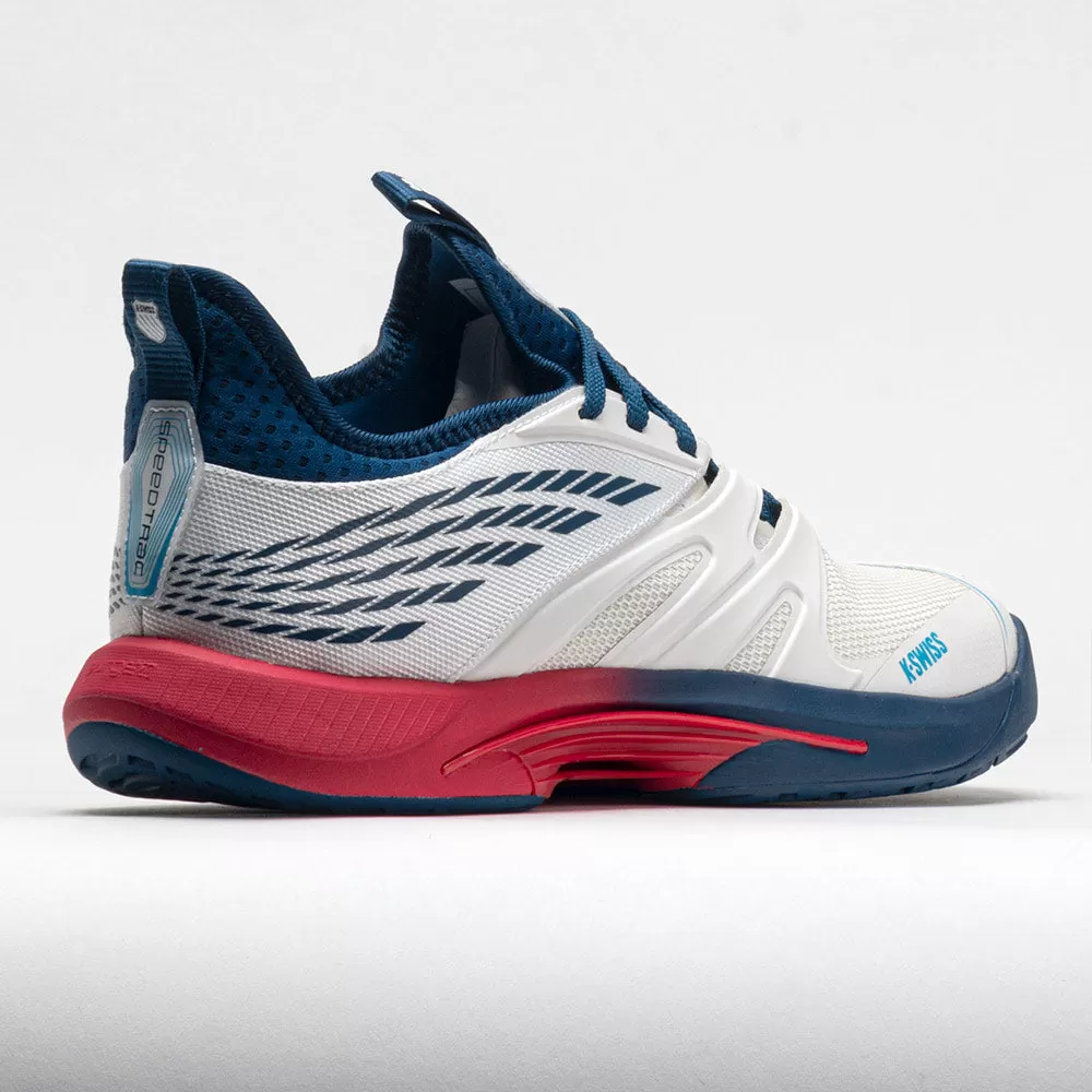 K-Swiss Speedtrac Men's Blanc De Blanc/Blue Opal/Lollipop 6 K-Swiss Speedtrac Men's Blanc De Blanc/Blue Opal/Lollipop - Image 6