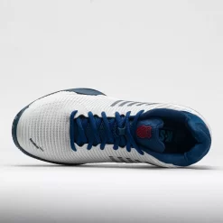 K-Swiss Hypercourt Express 2 Clay Men's Blanc De Blanc/Blue Opal/Lolli -Next stop, Sports. 117130 2