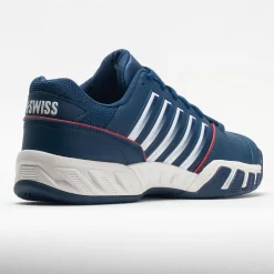 K-Swiss Bigshot Light 4 Men's Blue Opal/Blanc De Blanc/Lollipop 11 K-Swiss Bigshot Light 4 Men's Blue Opal/Blanc De Blanc/Lollipop -Next stop, Sports. 117131 6