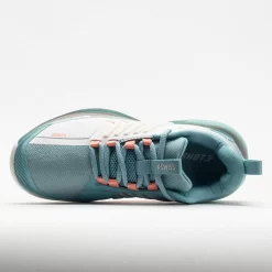 K-Swiss Ultrashot 3 Women's Blanc De Blanc/Mile Blue/Desert Flower -Next stop, Sports. 117133 2
