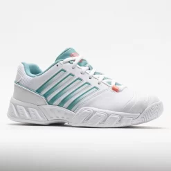 K-Swiss Bigshot Light 4 Women's White/Nile Blue/Desert Flower 10 K-Swiss Bigshot Light 4 Women's White/Nile Blue/Desert Flower -Next stop, Sports. 117157 5