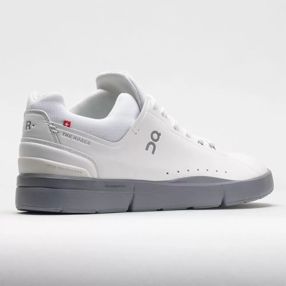 On Running On The Roger Advantage Men's White/Alloy 6 On Running On The Roger Advantage Men's White/Alloy - Image 6