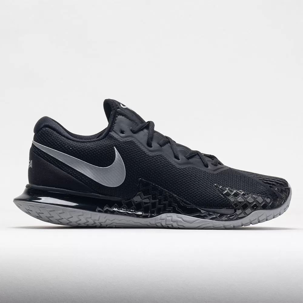 Nike Zoom Vapor Cage 4 Rafa Men's Black/Metallic Silver 1 Nike Zoom Vapor Cage 4 Rafa Men's Black/Metallic Silver