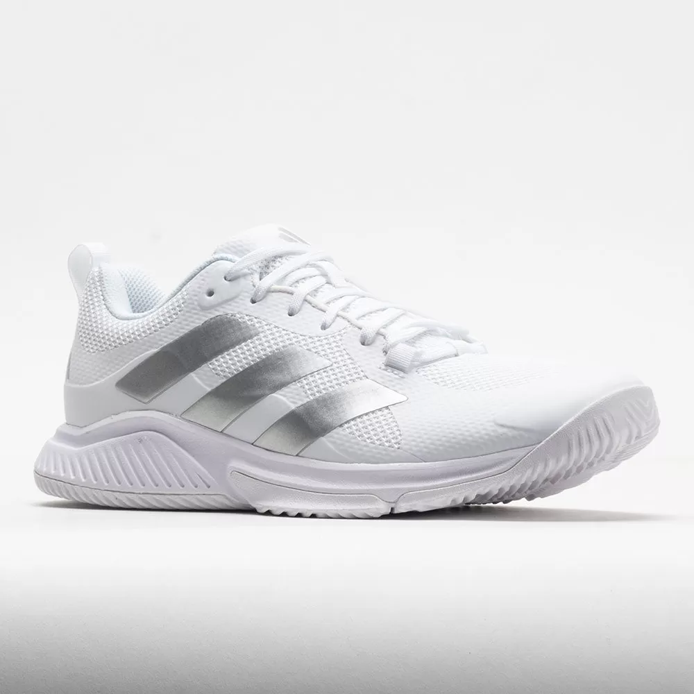 Adidas Court Team Bounce 2.0 Women's White/Silver Metallic/Grey 5 Adidas Court Team Bounce 2.0 Women's White/Silver Metallic/Grey - Image 5