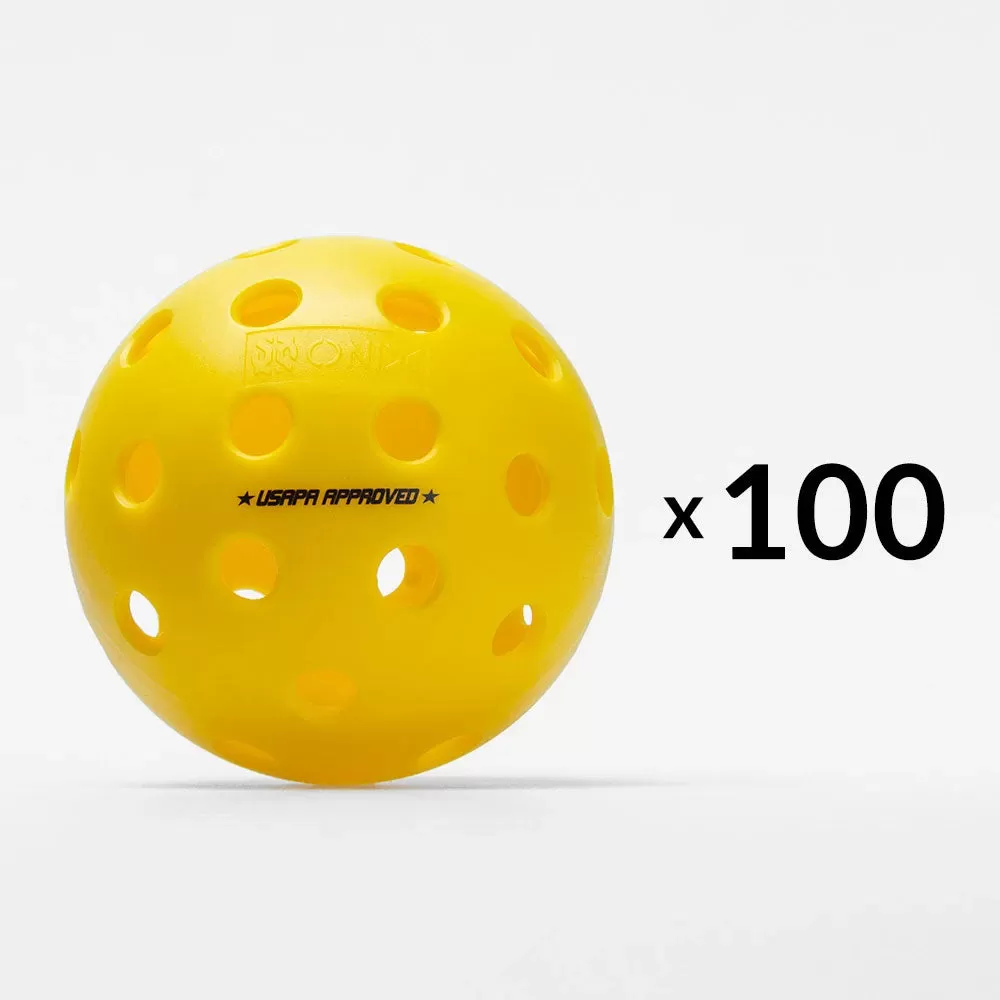 Onix Fuse G2 Outdoor Pickleball 100 Pack 2 Onix Fuse G2 Outdoor Pickleball 100 Pack - Image 2