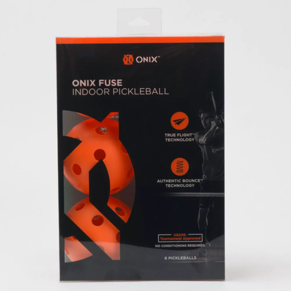 Onix Fuse Indoor Pickleball 6 Pack 1 Onix Fuse Indoor Pickleball 6 Pack