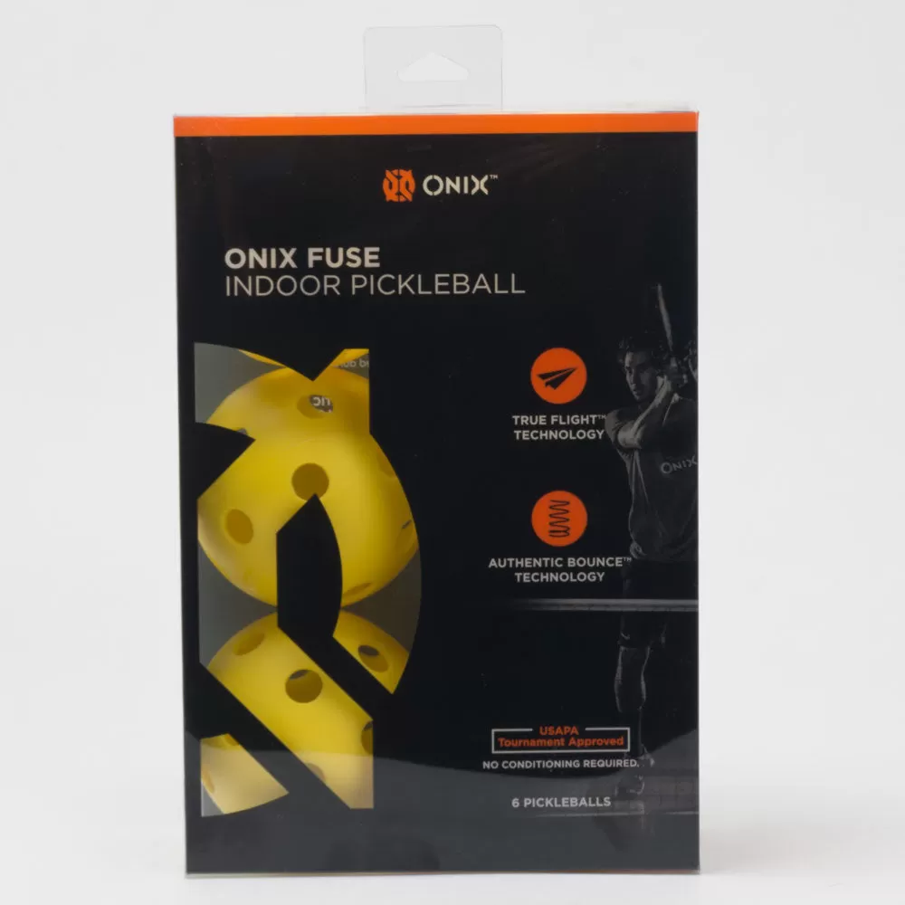 Onix Fuse Indoor Pickleball 6 Pack 3 Onix Fuse Indoor Pickleball 6 Pack - Image 3