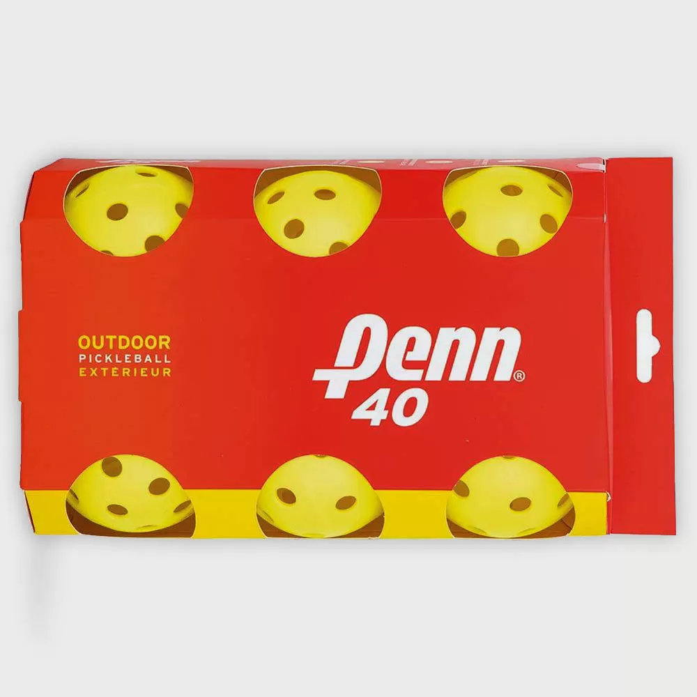 Penn 40 Outdoor Pickleball 6 Pack 1 Penn 40 Outdoor Pickleball 6 Pack