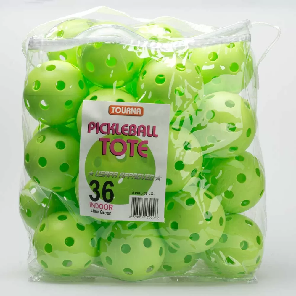 Tourna Strike Indoor Pickleballs 36 Count Tote 1 Tourna Strike Indoor Pickleballs 36 Count Tote