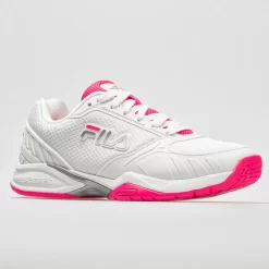 Fila Volley Zone Women's White/Pink/White 10 Fila Volley Zone Women's White/Pink/White -Next stop, Sports. 360236 5