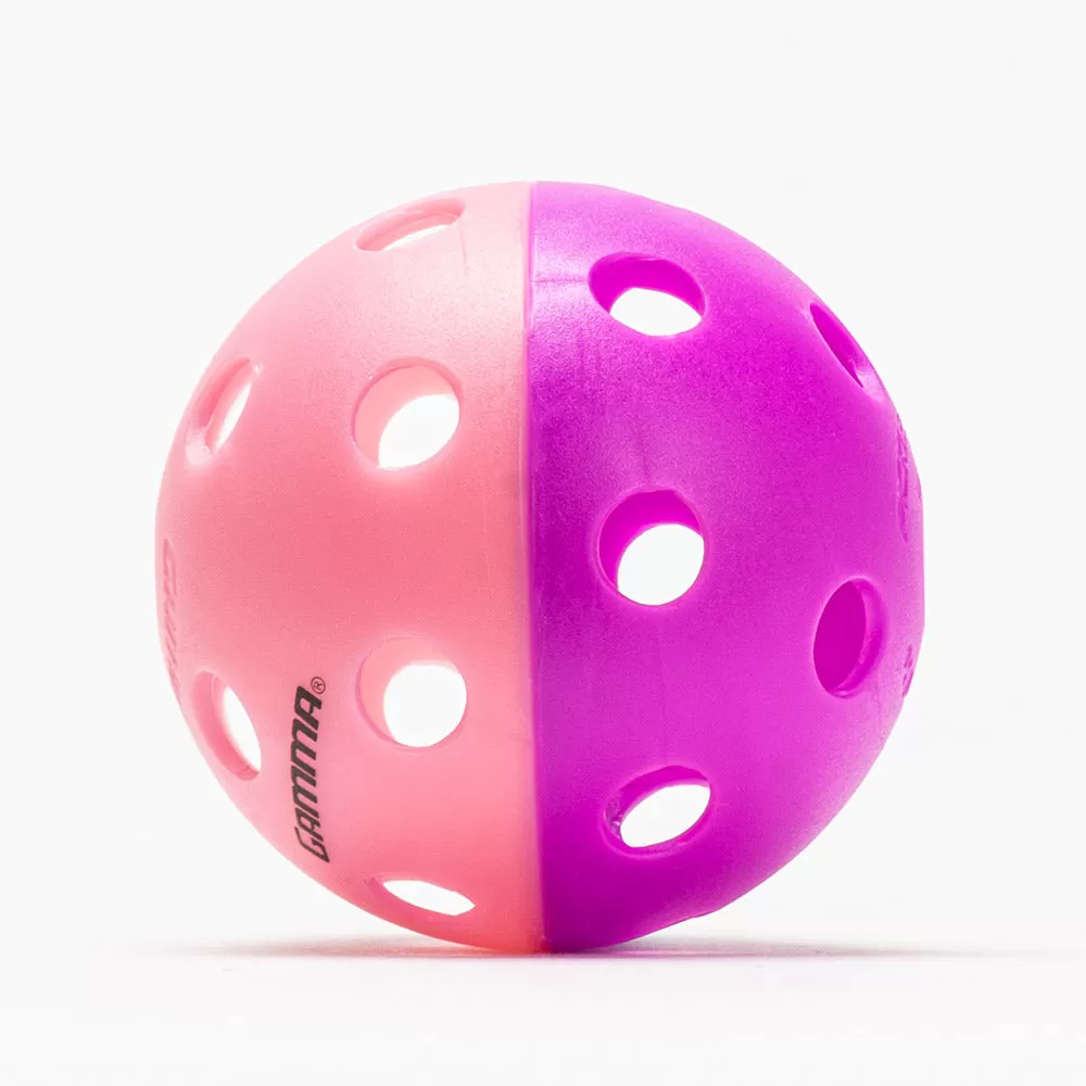 Gamma Two Tone Pickleball Indoor Training Balls 12 Pack 2 Gamma Two Tone Pickleball Indoor Training Balls 12 Pack - Image 2