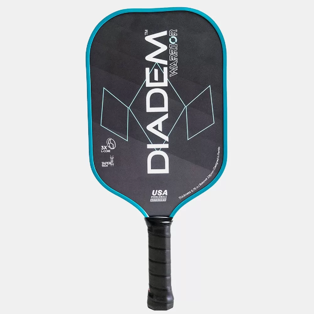 Diadem Warrior Pickleball Paddle Teal 2 Diadem Warrior Pickleball Paddle Teal - Image 2