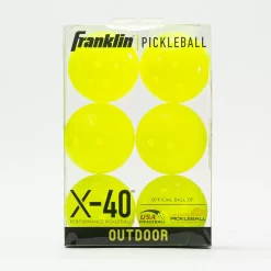 Franklin X-40 Outdoor Pickleball 6 Pack