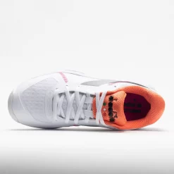 Diadora Trofeo AG Pickleball Women's White/Black/Vermillion Orange 8 Diadora Trofeo AG Pickleball Women's White/Black/Vermillion Orange -Next stop, Sports. 370024 2