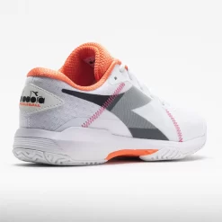 Diadora Trofeo AG Pickleball Women's White/Black/Vermillion Orange 11 Diadora Trofeo AG Pickleball Women's White/Black/Vermillion Orange -Next stop, Sports. 370024 6