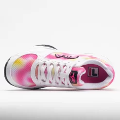 Fila Volley Zone Women's Tie-Dye Print White/Pink/Black 8 Fila Volley Zone Women's Tie-Dye Print White/Pink/Black -Next stop, Sports. 370038 2